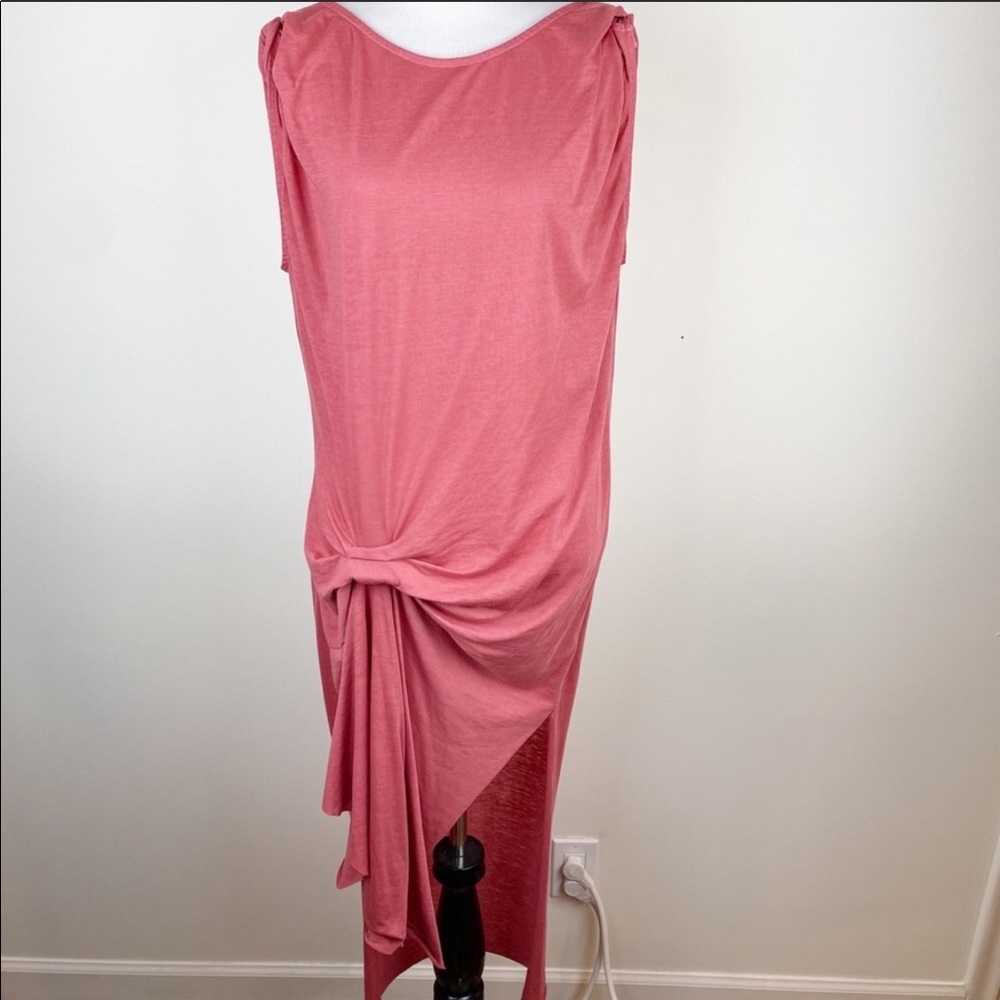 All Saints Cotton Sleeveless Casual Midi Dress Med